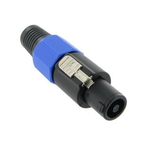 Pro Audio 4-Pole Speakon Compatible PA Speaker Cable Connector Plug Lockable