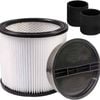Hygieia Filters For Shop-Vac Wet & Dry Vacuum Cleaners 20L & Above Cartridge + 2 Foams