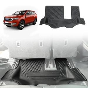 AUSGO Third Row Floor Mat for Ford Everest 2015-2022 Car Liner Mat