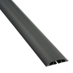 D-Line 17 x 9mm 1.8m Black Light Duty Floor Cover