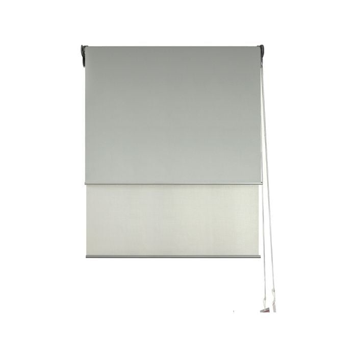 Windoware 180 x 240cm Grey Nash Day Night Roller Blind
