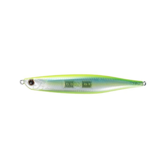 OSP Bent Minnow 106 Floating Minnow Fishing Lure Double Chartruse Ghost G84