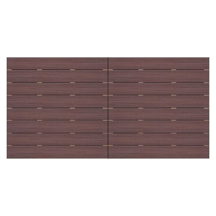 Good Times Decking 200-365mm (High) x 1144 x 2288mm Riverbank Red Ekodeck 2 Module Kit