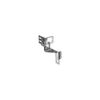 Carburettor Linkage Bracket Set Chrome (Automatic Transmission), GM, Chev