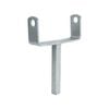 Sunrise Flat Roller Bracket Single Stem - 6" (150mm) - Rbfss6