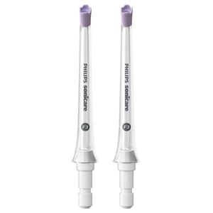2pc Philips Sonicare Power Flosser Replacement Nozzles Quad Stream Teeth Cleaner