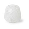 E Style 20cm Glass Elliot Flower Vase Decor - White