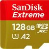 SanDisk 128GB Extreme microSDHC UHS-I Memory Card - Up to 170MB/s, C10, U3, V30, 4K, A1, Micro SD Card With Adapter