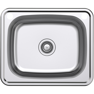 Estilo 45L Stainless Steel Laundry Tub Bench Mount with Bypass Kit