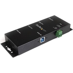 Startech.com 4 Port Industrial Usb 3.0 Hub - 5gbps - Mountable - Rugged Usb Hub - 4 Total Usb Port(s) - 4 Usb 3.0 Port(s) - Pc