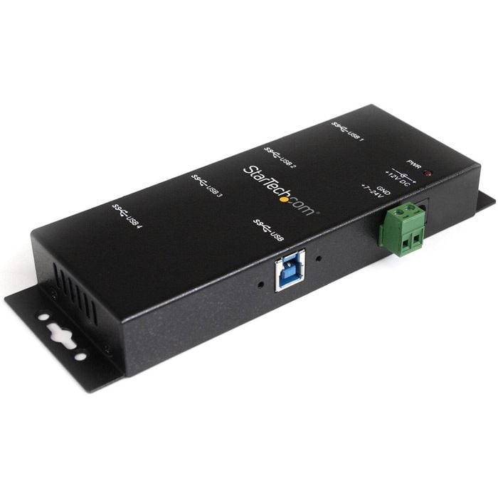 Startech.com 4 Port Industrial Usb 3.0 Hub - 5gbps - Mountable - Rugged Usb Hub - 4 Total Usb Port(s) - 4 Usb 3.0 Port(s) - Pc
