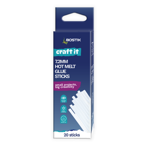 Craft It 7.2mm Hot Melt Glue Sticks - 20 Pack