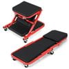 Costway 2in1 Mechanic Creeper Seat Garage Shop Chair Stool Repair Trolley