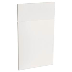 Kaboodle 450mm Egg White Modern Premium Vinyl 1 Door / 1 Drawer Panel