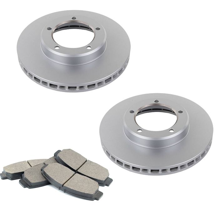 Front Brake Pads & Rotors For Toyota Landcruiser Hzj78 Hzj79 Hzj105 Vdj76 Vdj78 Vdj79 Hzj105 Fzj78 Fzj79 Fzj105