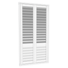 EasyAS 910 x 1800mm White Adjustable Plantation Shutter