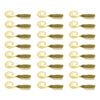 3x 8PK 2.5In Rapala Crush City Soft Plastic Curly Tail Lures - Banana Prawn