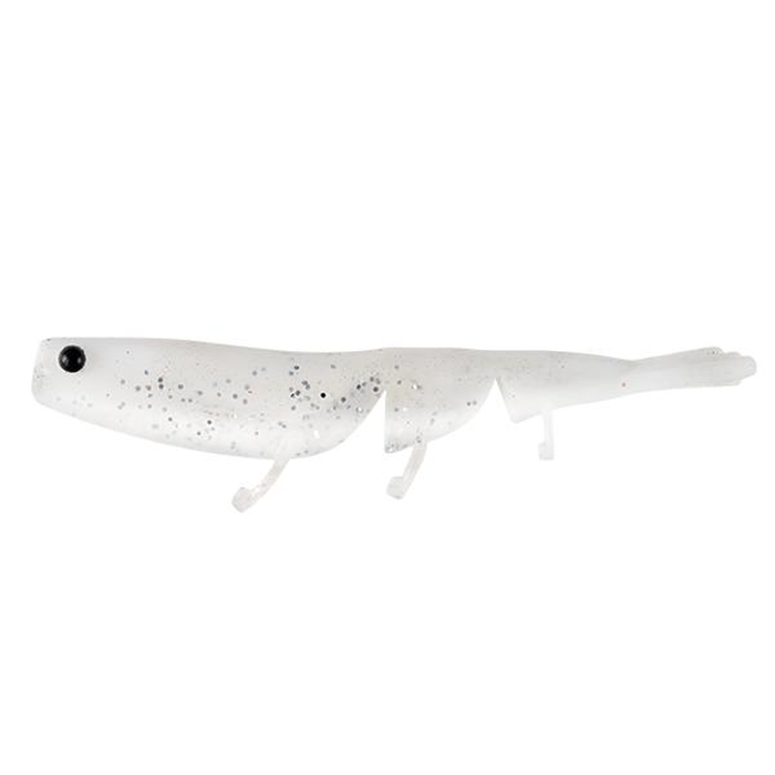 Daiwa BaitJunkie 2.35" Prawn Soft Plastic Fishing Lure Whitebait