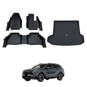 AUSGO Floor Mats & Boot Liner Set for KIA Sportage Petrol GT-Line / SX+ NQ5 2021-2025  Car Floor Liners Cargo Mat