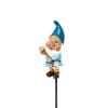 Lotus 4 x 15cm Blue Dwarf Decorative Stake