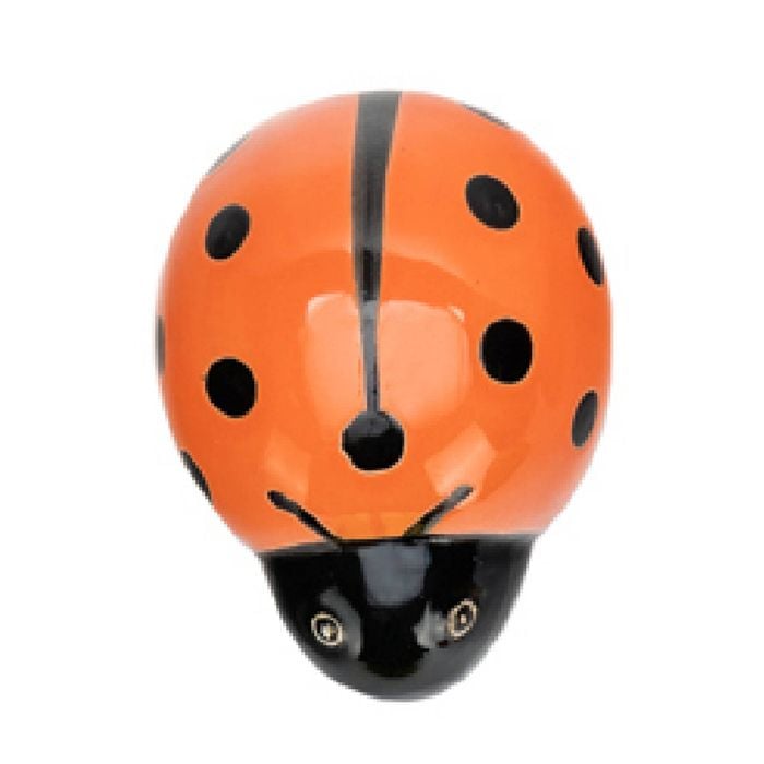 Floating Ceramic 10.5cm Ladybugs Outdoor Ornament Patio Garden Decor Medium Asst