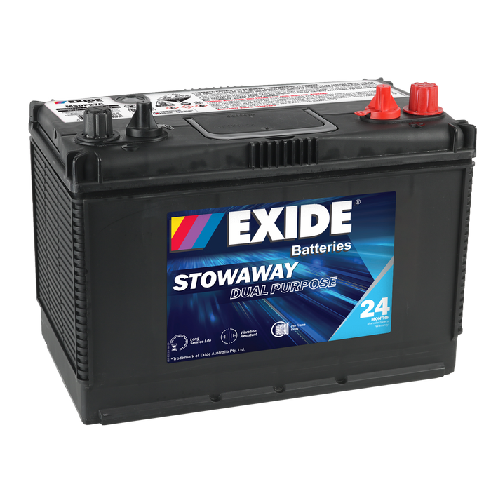 Exide Stowaway MSDP27C Marine Battery
