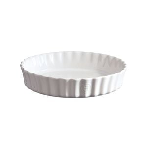 Emile Henry 29cm Ceramic Deep Tart Baking Dish Flour