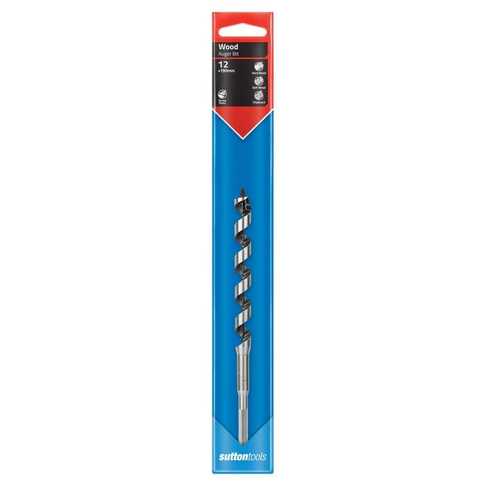 Sutton Tools 190 x 12mm Short Auger Bit