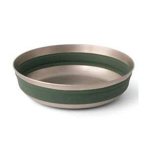 Sea To Summit Detour Stainless Steel Collapsible Bowl (large) - Green