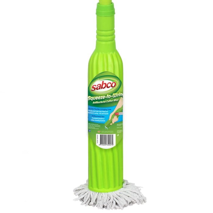 Sabco Antibacterial Self Wringing Cotton Mop