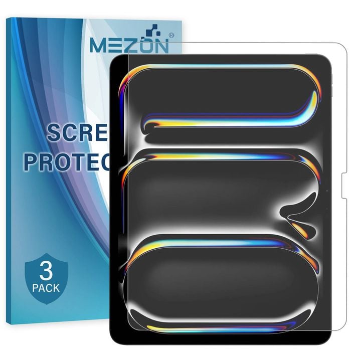 3 Pack MEZON Apple iPad Pro 13" (2024) M4 Anti-Glare Matte Film Screen Protectors