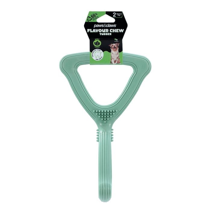 Paws & Claws 22.5 x 14 x 14cm Flavour Chew TPR Tugger