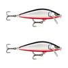 2x Rapala 3.5cm Countdown Sinking Hardbody Balsa Fishing Lure -Gilded Red belly