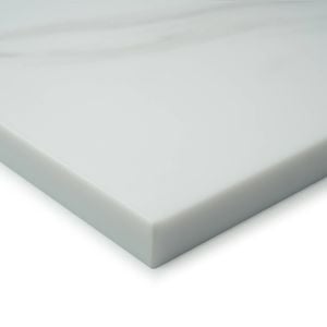 Mirostone W/Fall End Bianco Marble Premium Benchtop