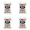 4PK WoodWick Cashmere Scented Wax Melt Fragrance Cube 9.7oz