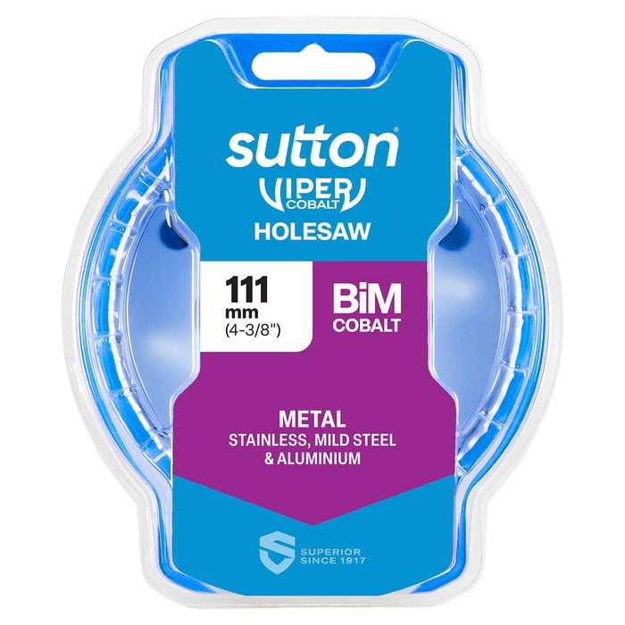 Sutton 111mm Viper Bimetal Cobalt Holesaw