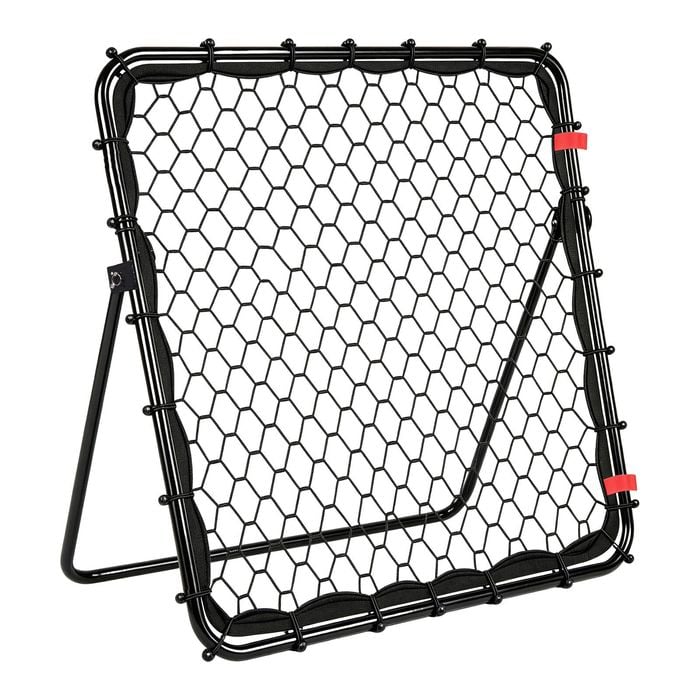 Advwin 1x1m Foldable Soccer Rebound Net & Multi-sport Training Kit – Adjustable Frame With Rackets & Accessories