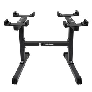 Ultimate 715 x 485 x 525mm Black Adjustable Dumbbell Stand