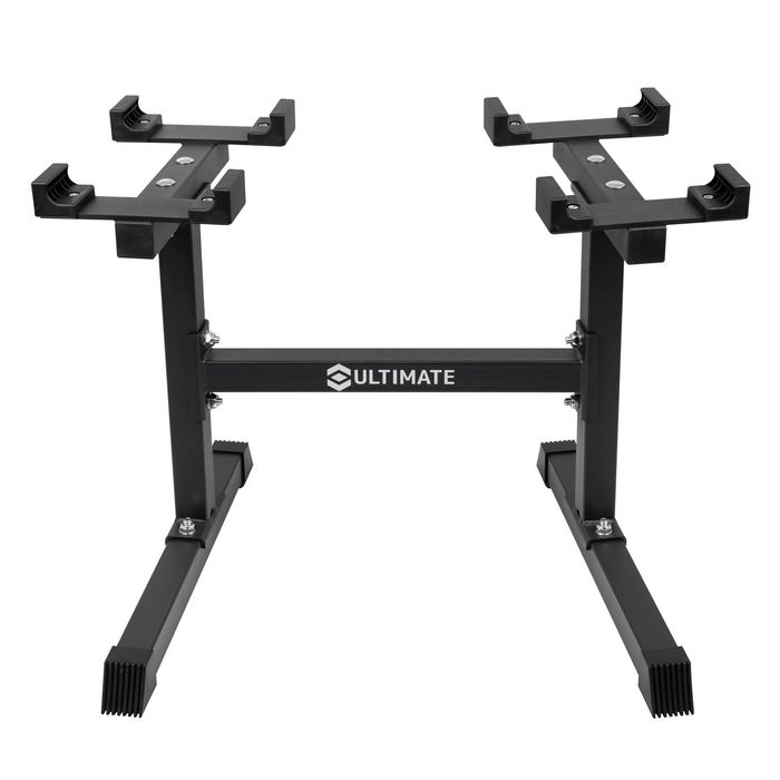 Ultimate 715 x 485 x 525mm Black Adjustable Dumbbell Stand