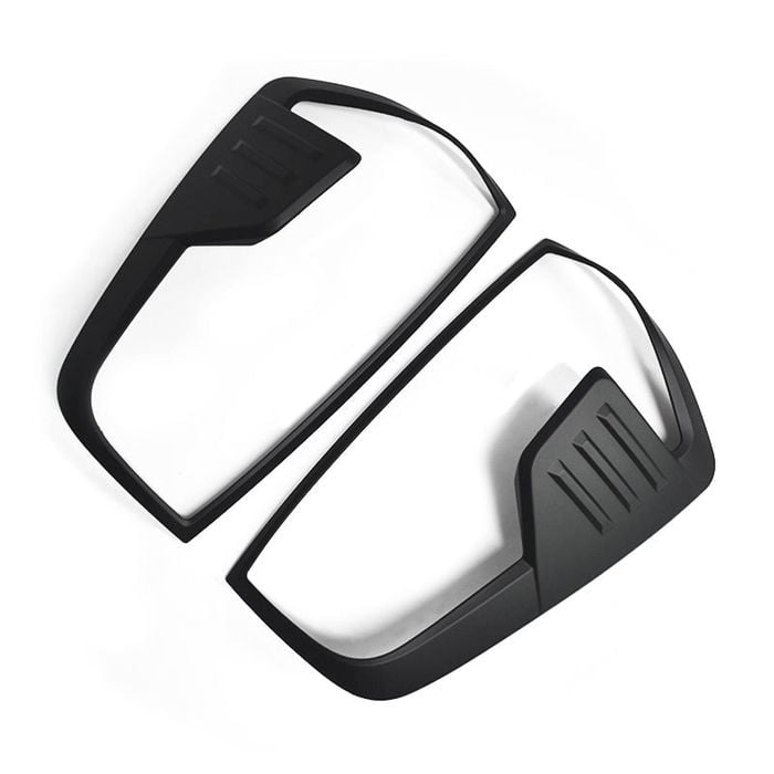 Matte Black Taillight Covers For Nissan Navara Np300 D23 2020-2023