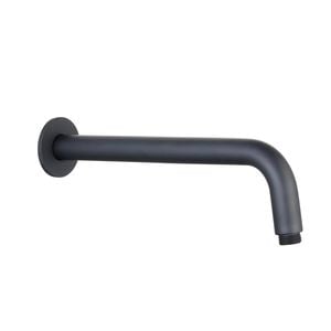 Mondella Resonance Matte Black Horizontal Shower Arm