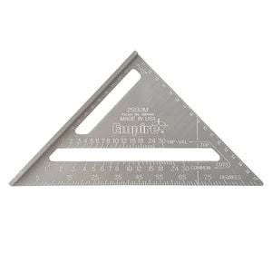 Empire 180mm Aluminium Rafter Square