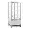 Polar Display Fridge C-series Energy Efficient Curved Door White 86ltr