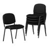 Costway 5pcs Stackable Office Conference Chairs Meeting Reception Chairs