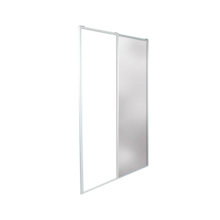 Lugna 2100 x 1801 - 2400mm 1 Mirror 1 Melamine 2 Door Combo Package