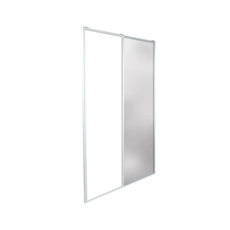 Lugna 2100 x 1801 - 2400mm 1 Mirror 1 Melamine 2 Door Combo Package
