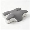 Familand Memory Foam Cervical Neck Pillow in Grey