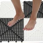Commercial Grade Roll Up 2.4m x 2.4m Rubberised Chess Board - Tile Pack Only (64 Parts)