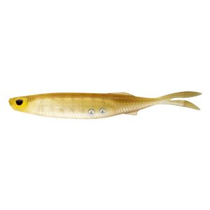 Nomad Design Live Ops Fallout Minnow 5" Soft Plastic Fishing Lure Golden Shad