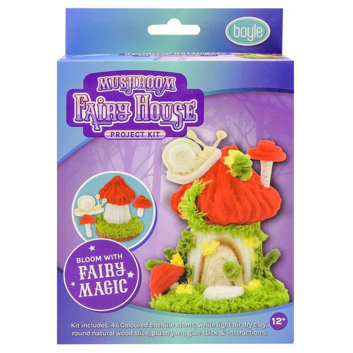 Boyle Mushroom Fairy House Project Kit
